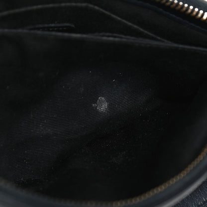 Saint Laurent Calfskin Teen Monogram Crossbody Bag Blue 12 of 12