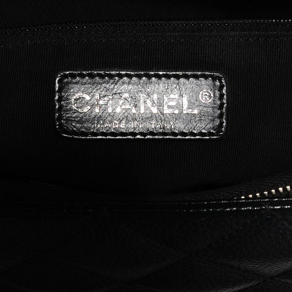 Chanel Caviar Quilted Grand Shopping Tote GST Black 5 of 7