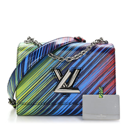 Louis Vuitton Epi Tropical Twist Shoulder Bag MM Vert Rouge 3 of 9