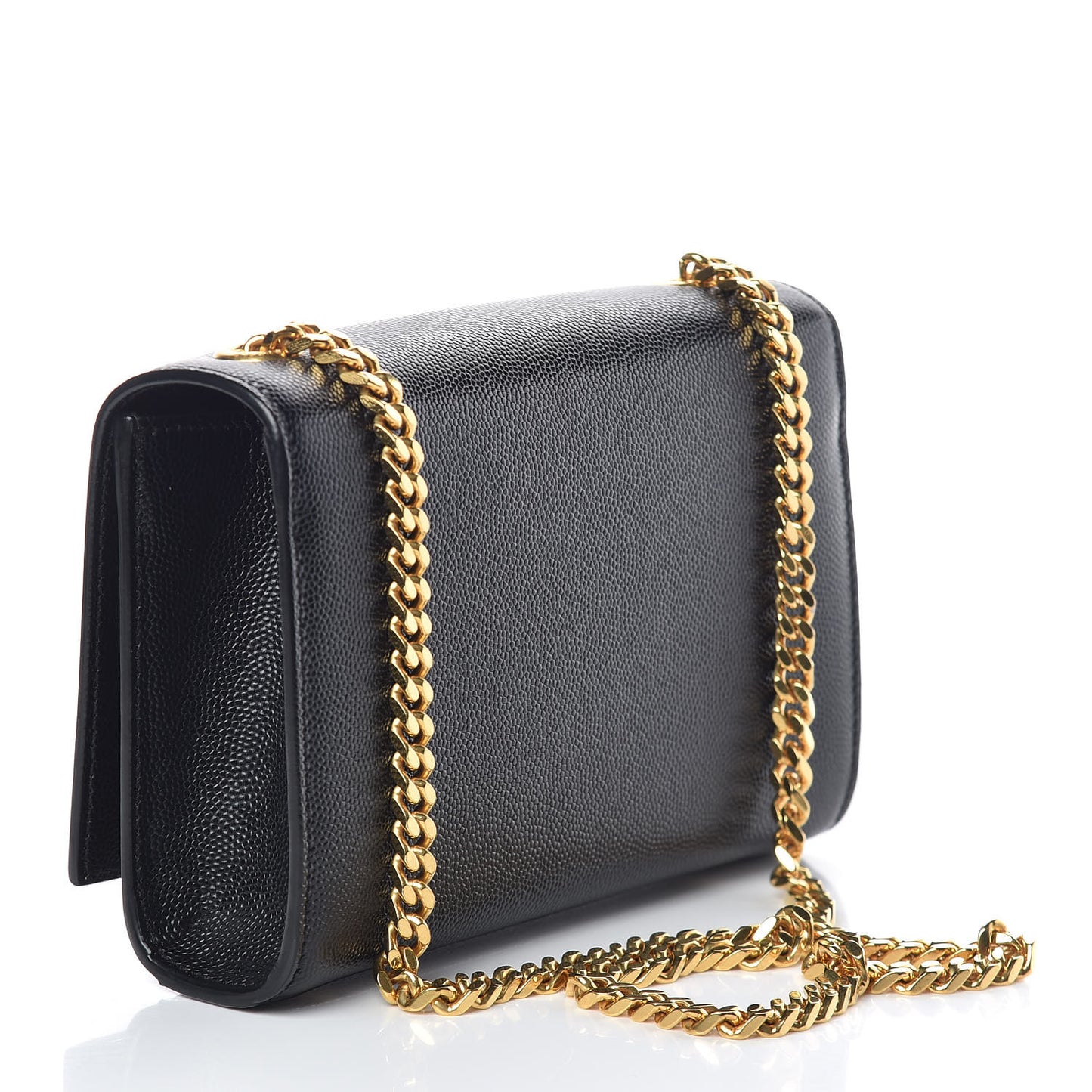 Grain De Poudre Small Monogram Kate Satchel Black