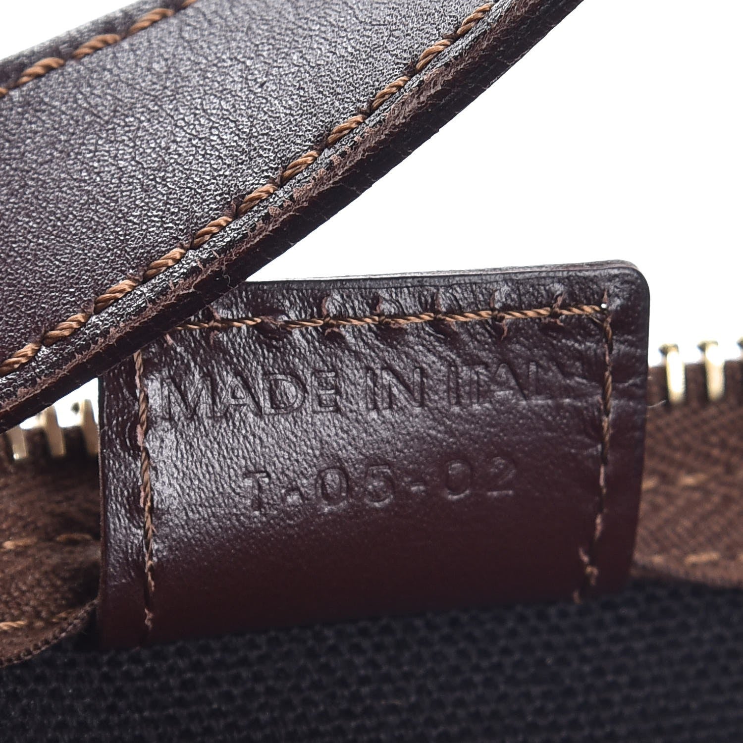 Burberry Haymarket Check Pochette Chocolate 7 of 7