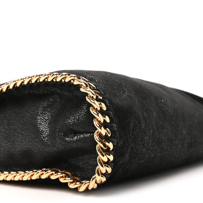 Stella McCartney Shaggy Deer Falabella Fold Over Tote Black 9 of 10