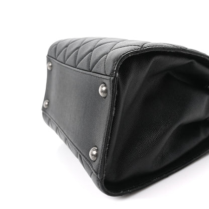 Chanel Caviar Quilted Small CC Bucket Bag Black 10 of 10