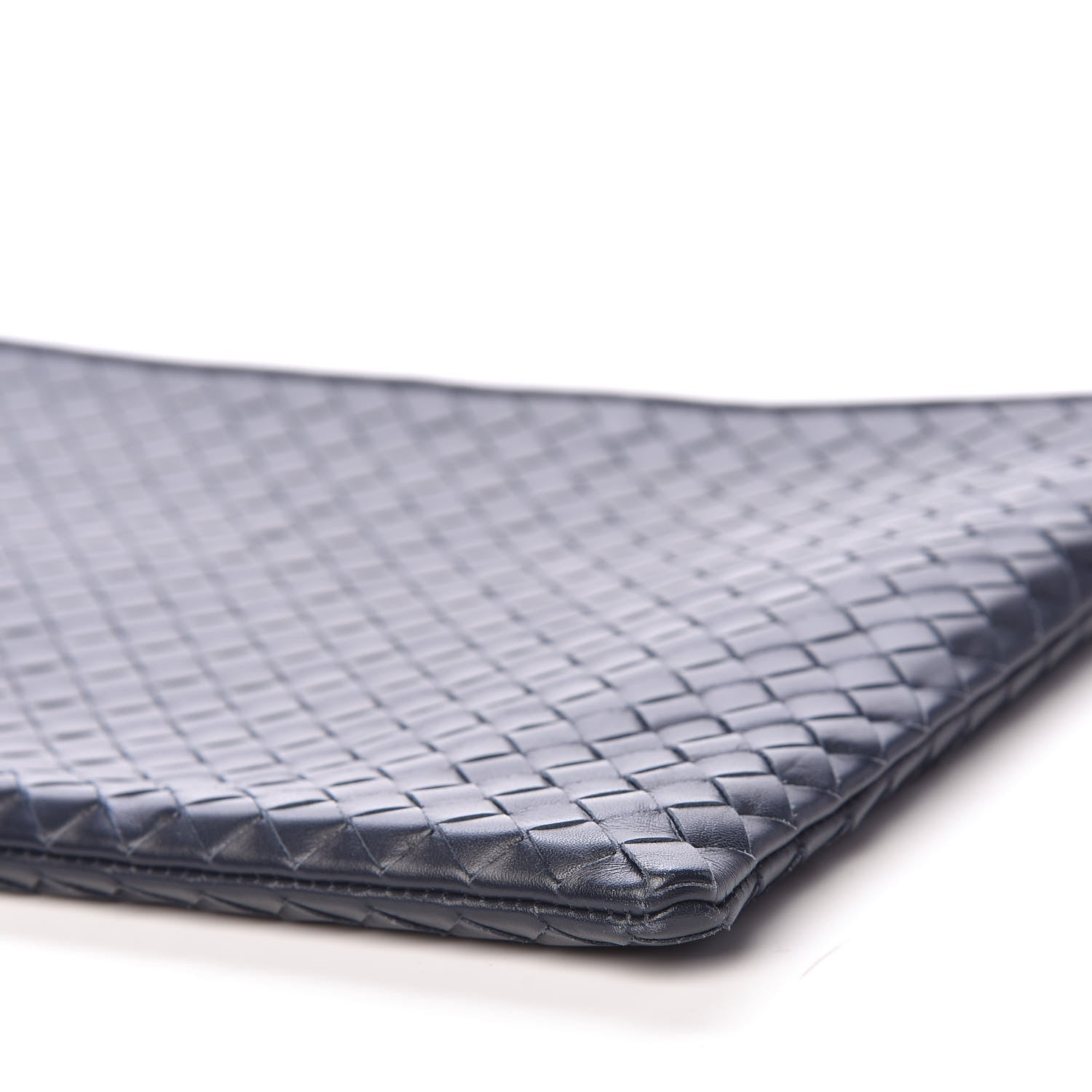 Bottega Veneta Calfskin Intrecciato Small Document Light Tourmaline 10 of 11