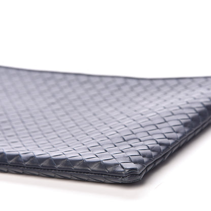 Bottega Veneta Calfskin Intrecciato Small Document Light Tourmaline 10 of 11