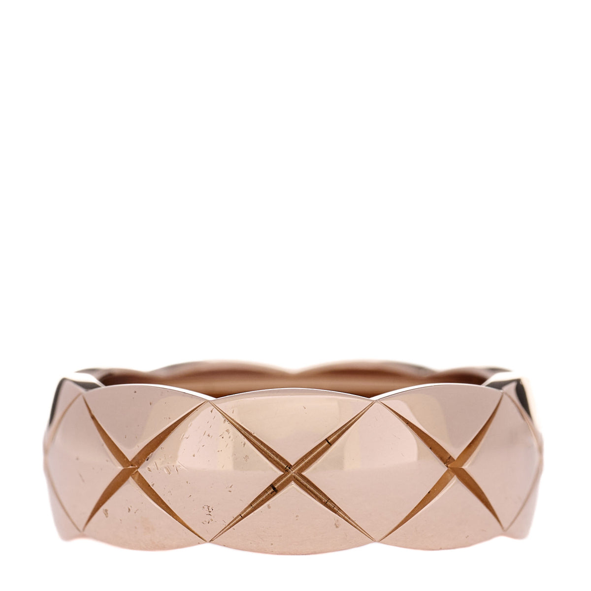 Chanel 18K Beige Gold Small Coco Crush Ring 52 6 3 of 7