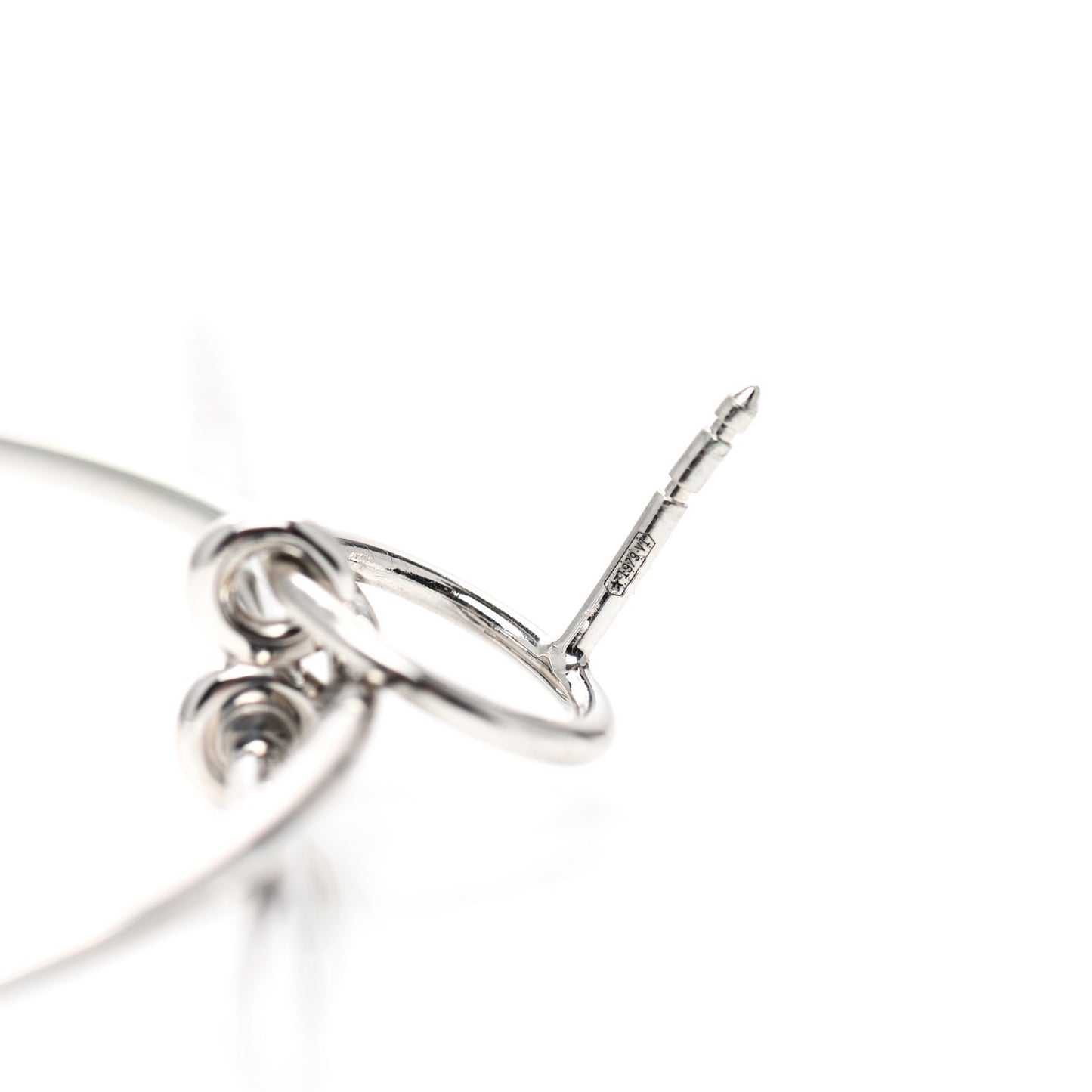 Sterling Silver TGM Loop Earrings