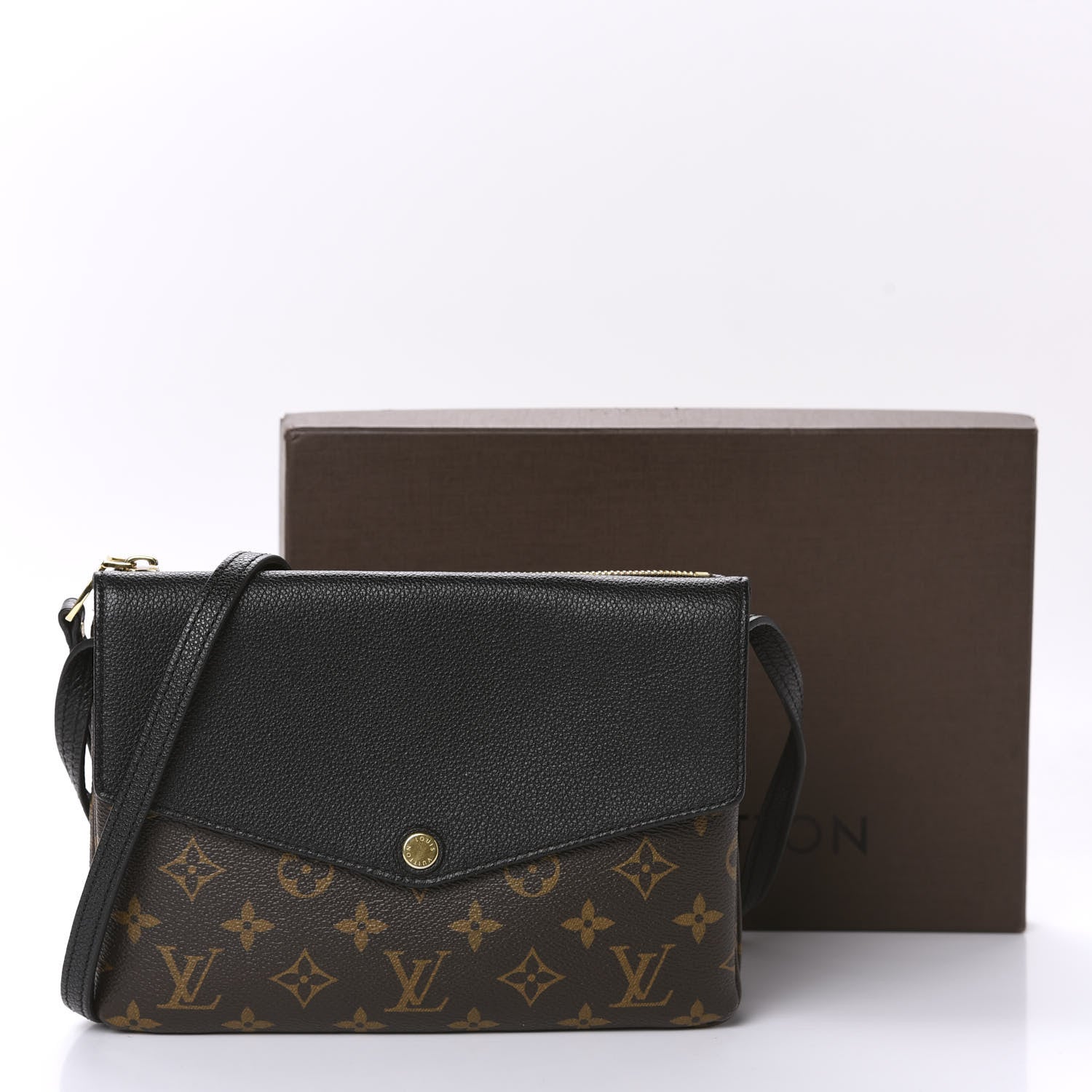 Louis Vuitton Monogram Twice Pochette Black 12 of 12