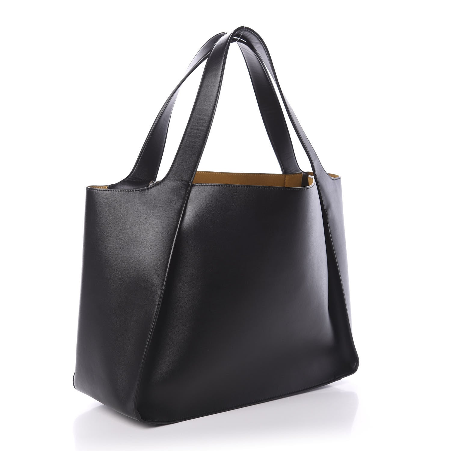 Stella McCartney Eco Alter Nappa East West Perforated Tote Black 4 of 10