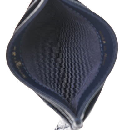 Chanel Caviar Quilted Card Holder Navy 5 of 10