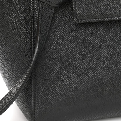 Celine Grained Calfskin Micro Belt Bag Black 16 of 16