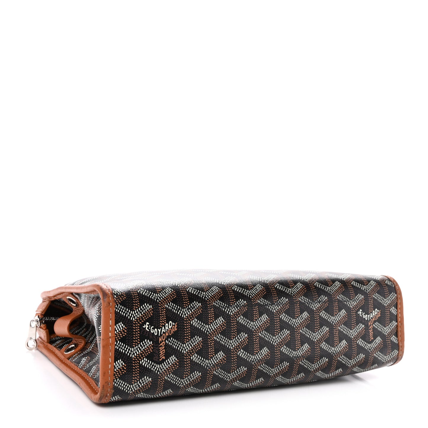 Goyardine Jouvence MM Toiletry Pouch Black Gold