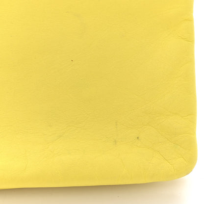 Celine Lambskin Small Trio Crossbody Bag Citron 14 of 17