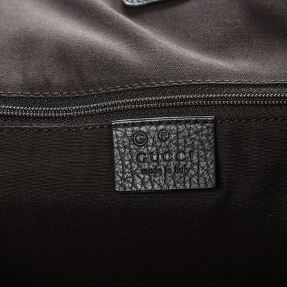 Gucci Crystal Monogram Travel Bag Dark Brown 7 of 8