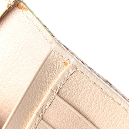 Christian Dior Monogram Vintage Flowers Saddle Wallet Beige 13 of 21
