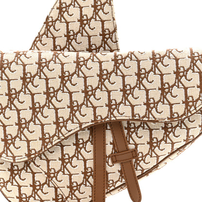 Christian Dior X CACTUS JACK Oblique Saddle Bag Coffee 7 of 9