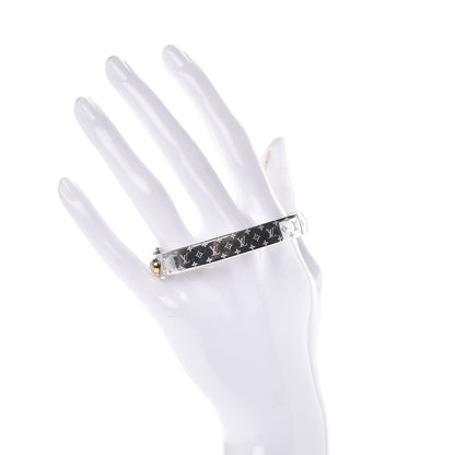 Louis Vuitton Palladium Monogram Nanogram Cuff S 2 of 7