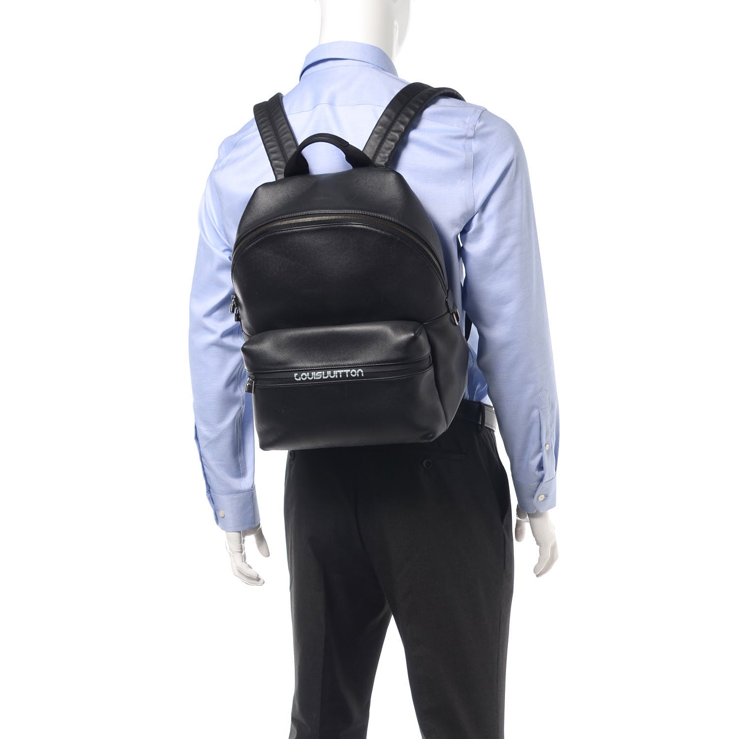 Louis Vuitton Taiga Outdoor Apollo Backpack Black 2 of 11