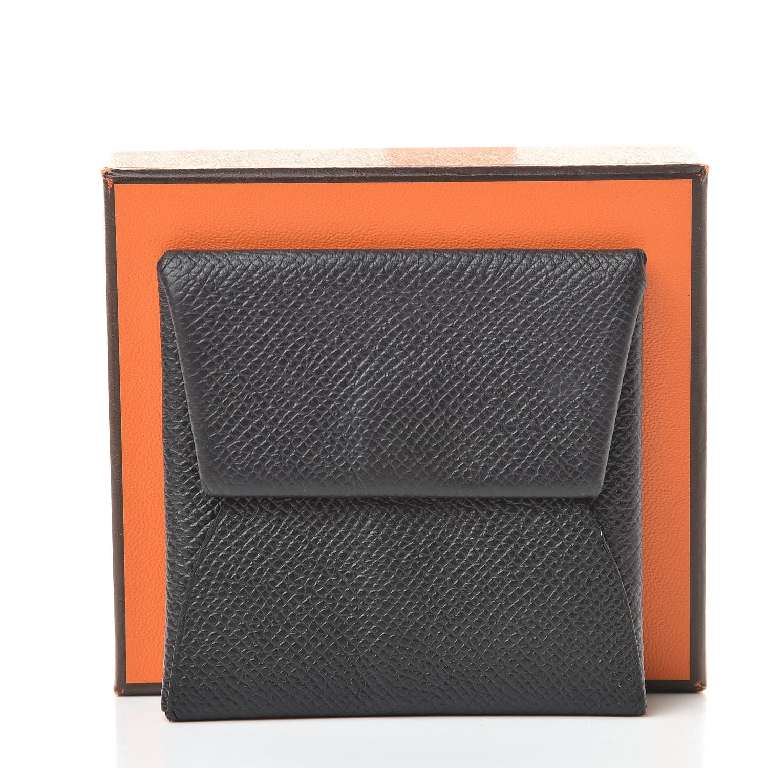 Hermes Epsom Bastia Coin Purse Black 9 of 9