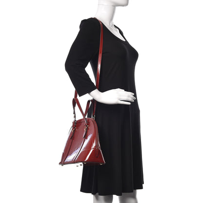 Gucci Patent Microguccissima Small Nice Top Handle Dome Bag Rose Bed 2 of 16