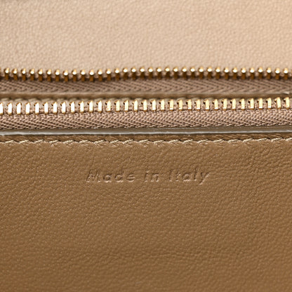 Celine Liege Calfskin Medium Classic Box Flap Bag Taupe 6 of 11