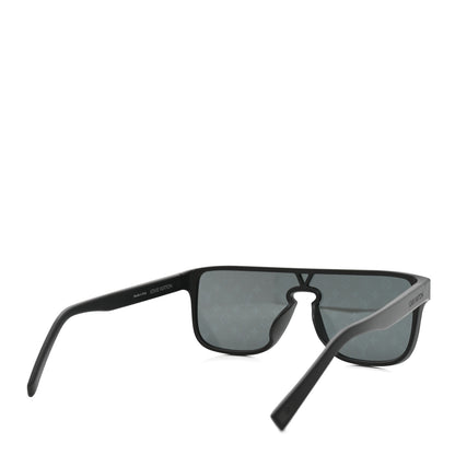 Louis Vuitton Acetate LV Waimea Square Sunglasses Z1082E Black 4 of 7