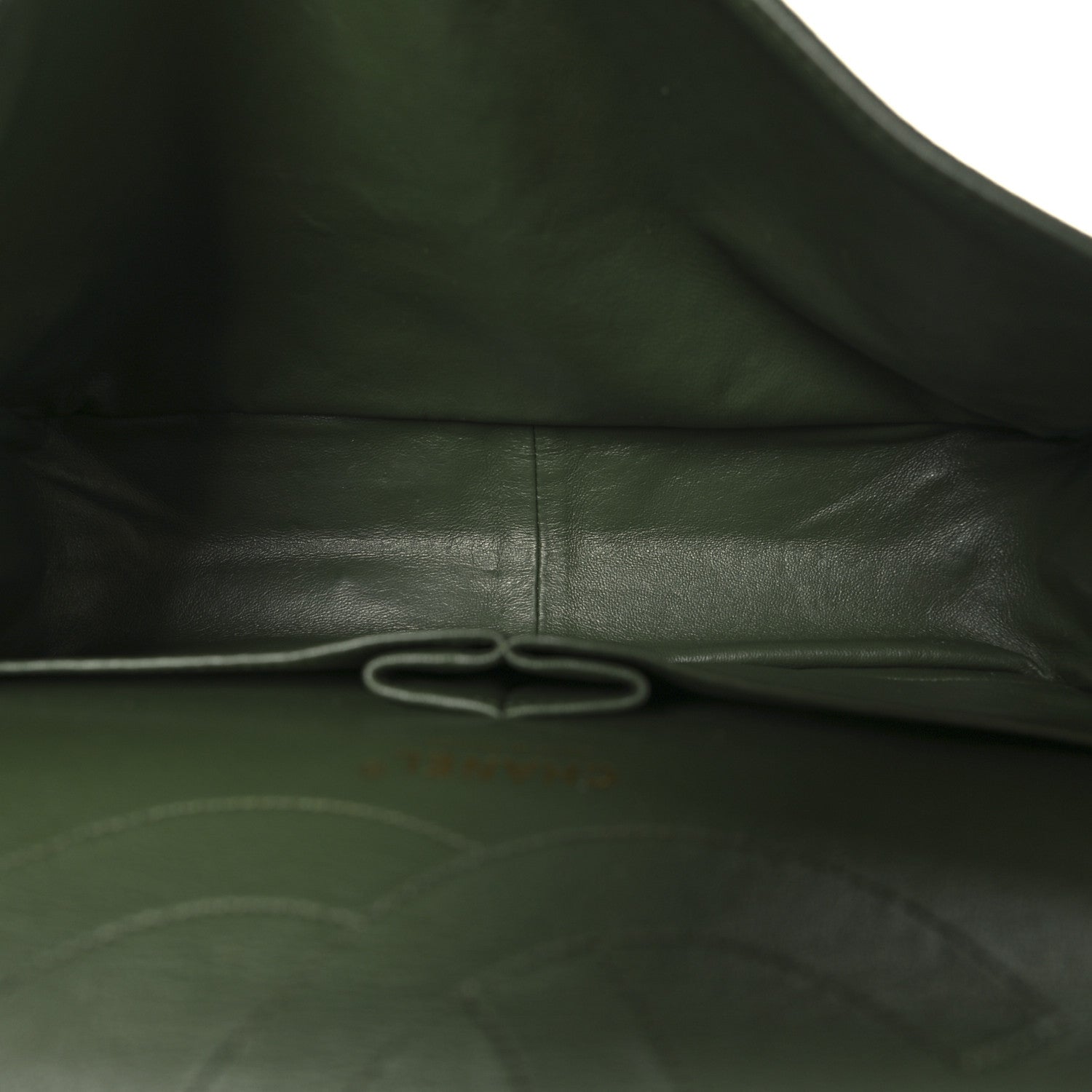 Chanel Canvas Quilted 2.55 Reissue 227 Flap Green 5 of 14
