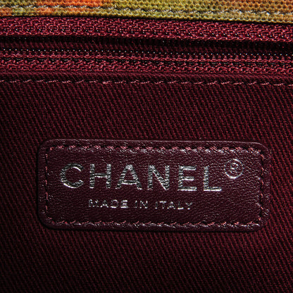 Chanel Washed Toile Graffiti On The Pavements Messenger Khaki Multicolor 8 of 9