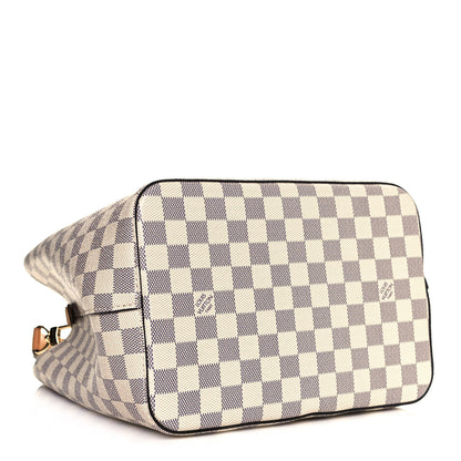 Louis Vuitton Damier Azur Braided Neonoe MM Blue 4 of 12