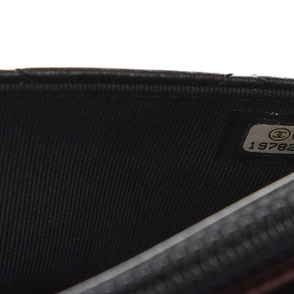 Chanel Lambskin Quilted Wallet On Chain WOC Black 7 of 9