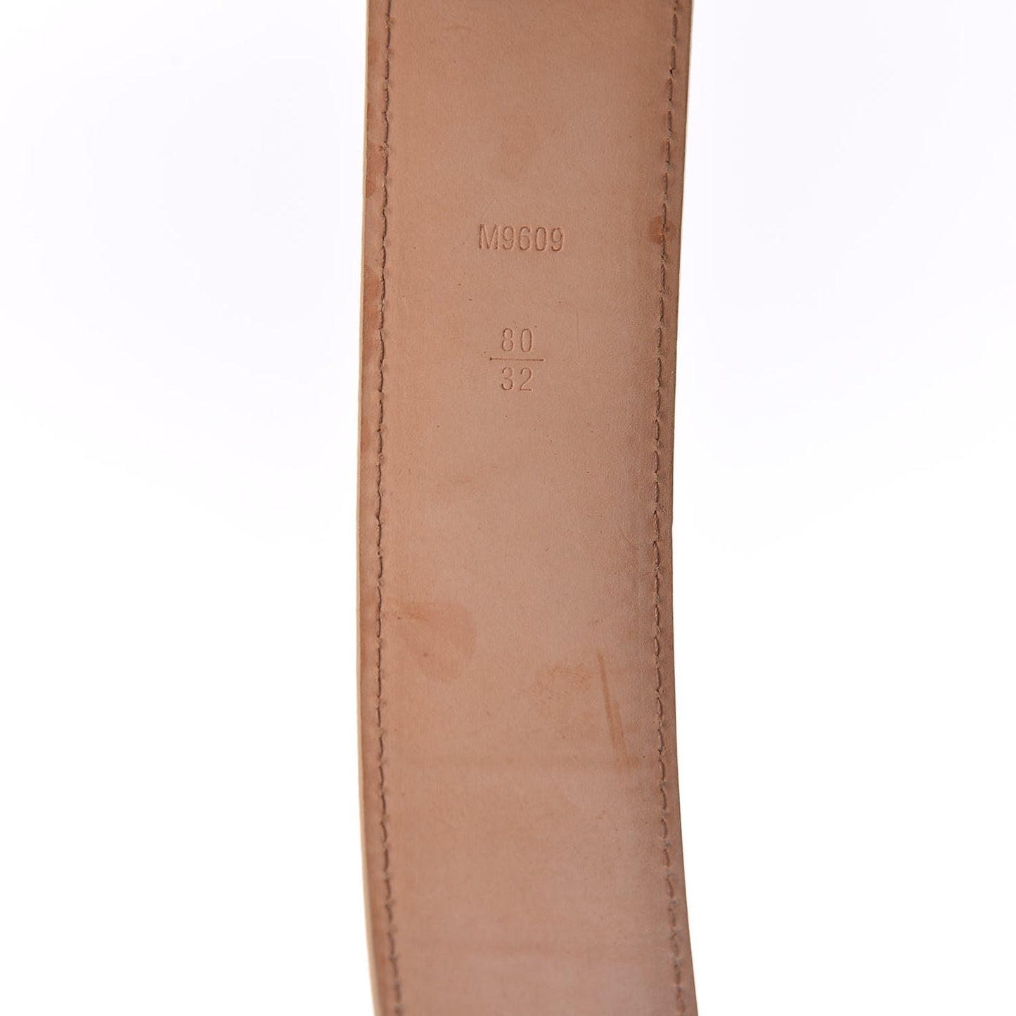 Damier Azur LV Initiales Belt 80 32
