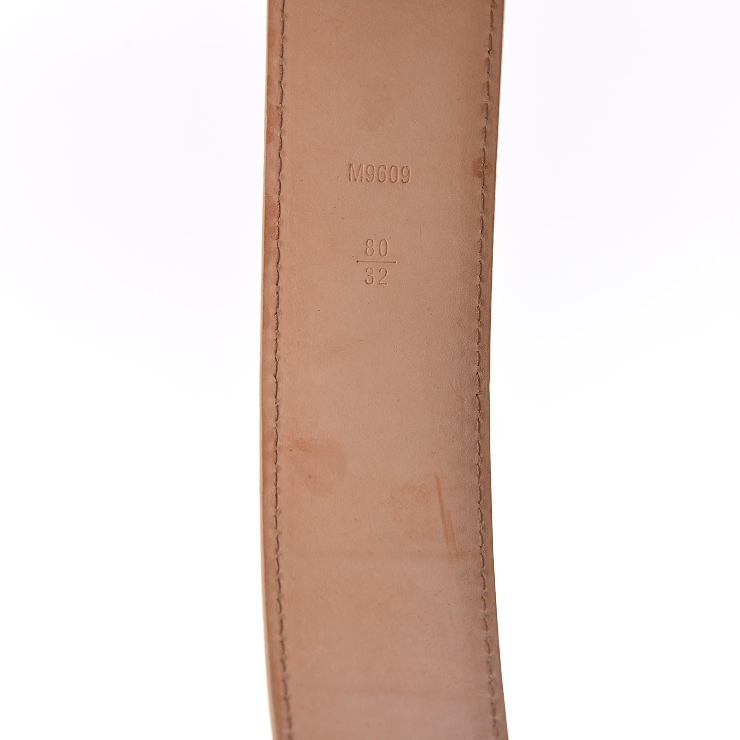 Louis Vuitton Damier Azur LV Initiales Belt 80 32 8 of 8