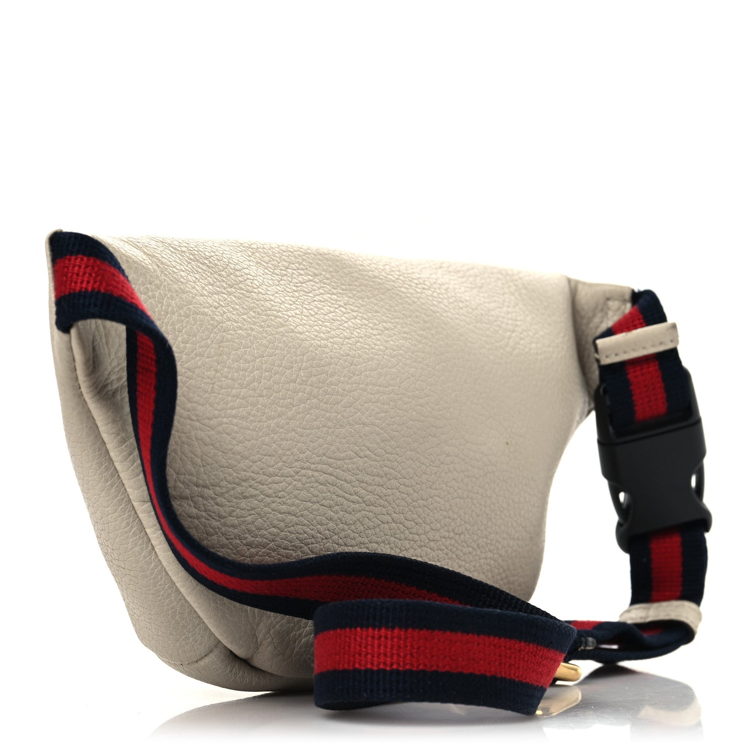 Gucci Grained Calfskin Small Logo Belt Bag White 3 of 14