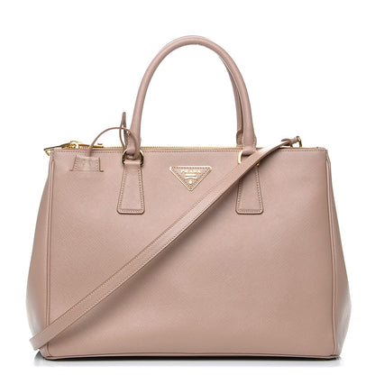 Prada Saffiano Medium Galleria Double Zip Tote Cammeo 1 of 9