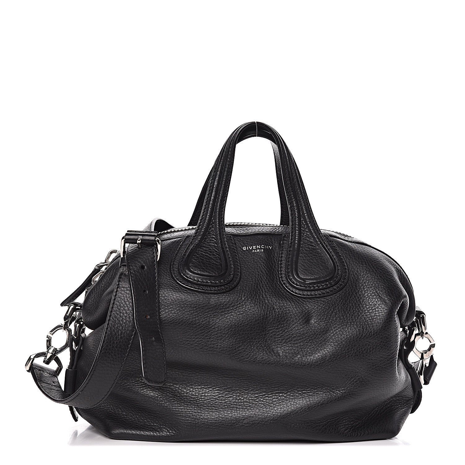Givenchy Waxy Grained Calfskin Small Nightingale Black 1 of 24