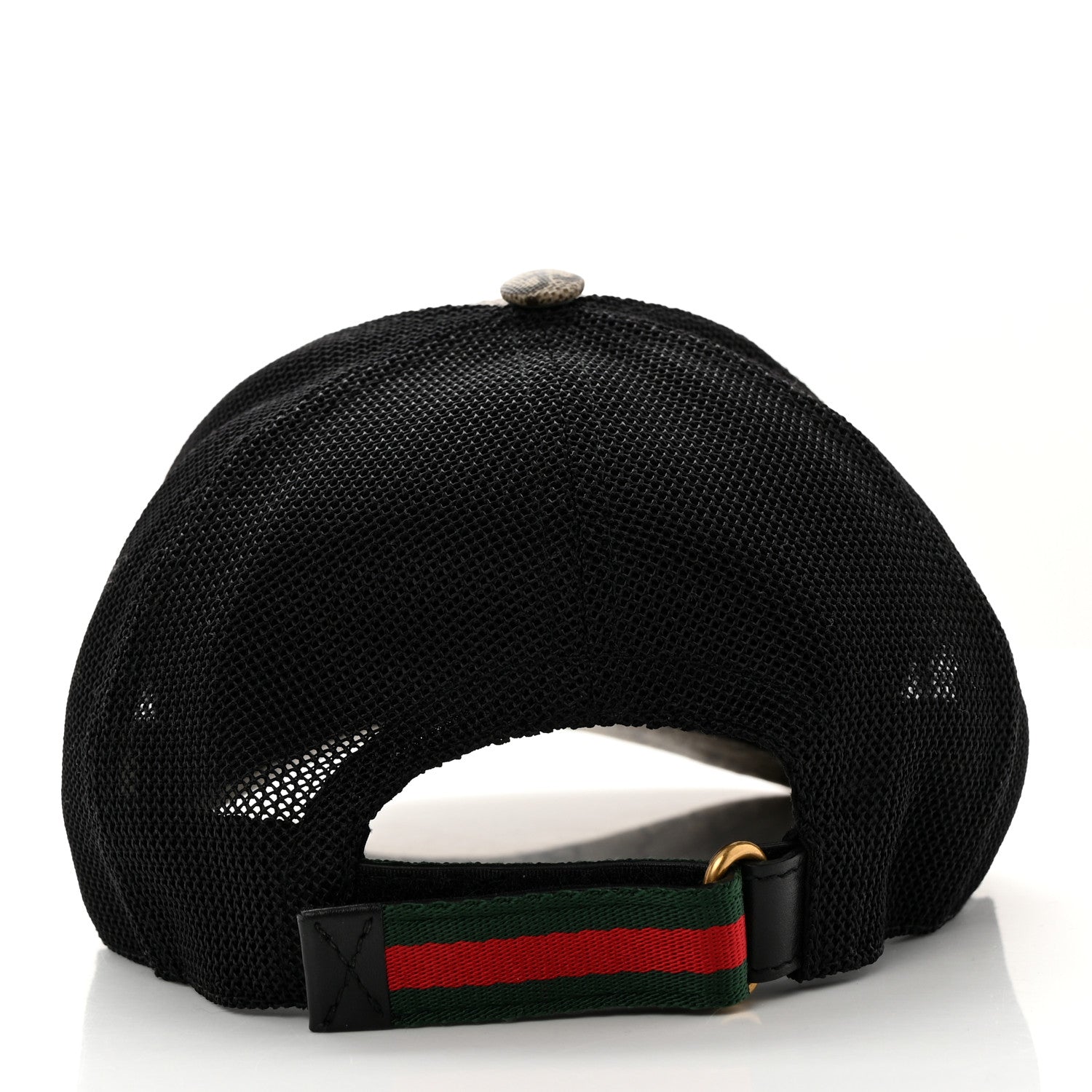 Gucci GG Supreme Monogram Tiger Print Baseball Hat M 58 Beige 6 of 10