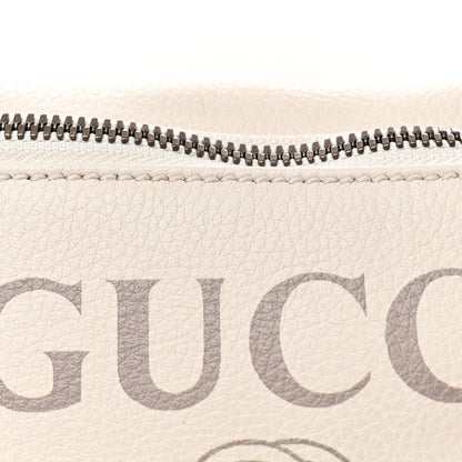 Gucci Grained Calfskin Small Logo Belt Bag White 8 of 13