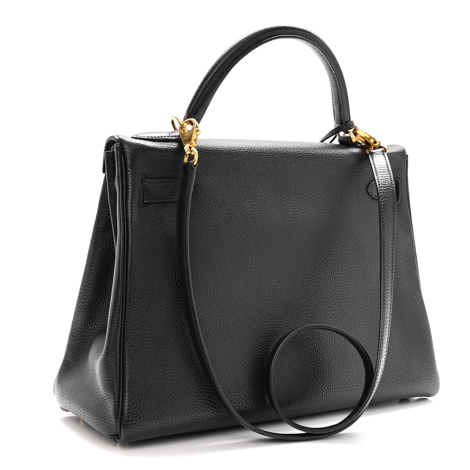 Hermes Togo Kelly Retourne 32 Black 3 of 10