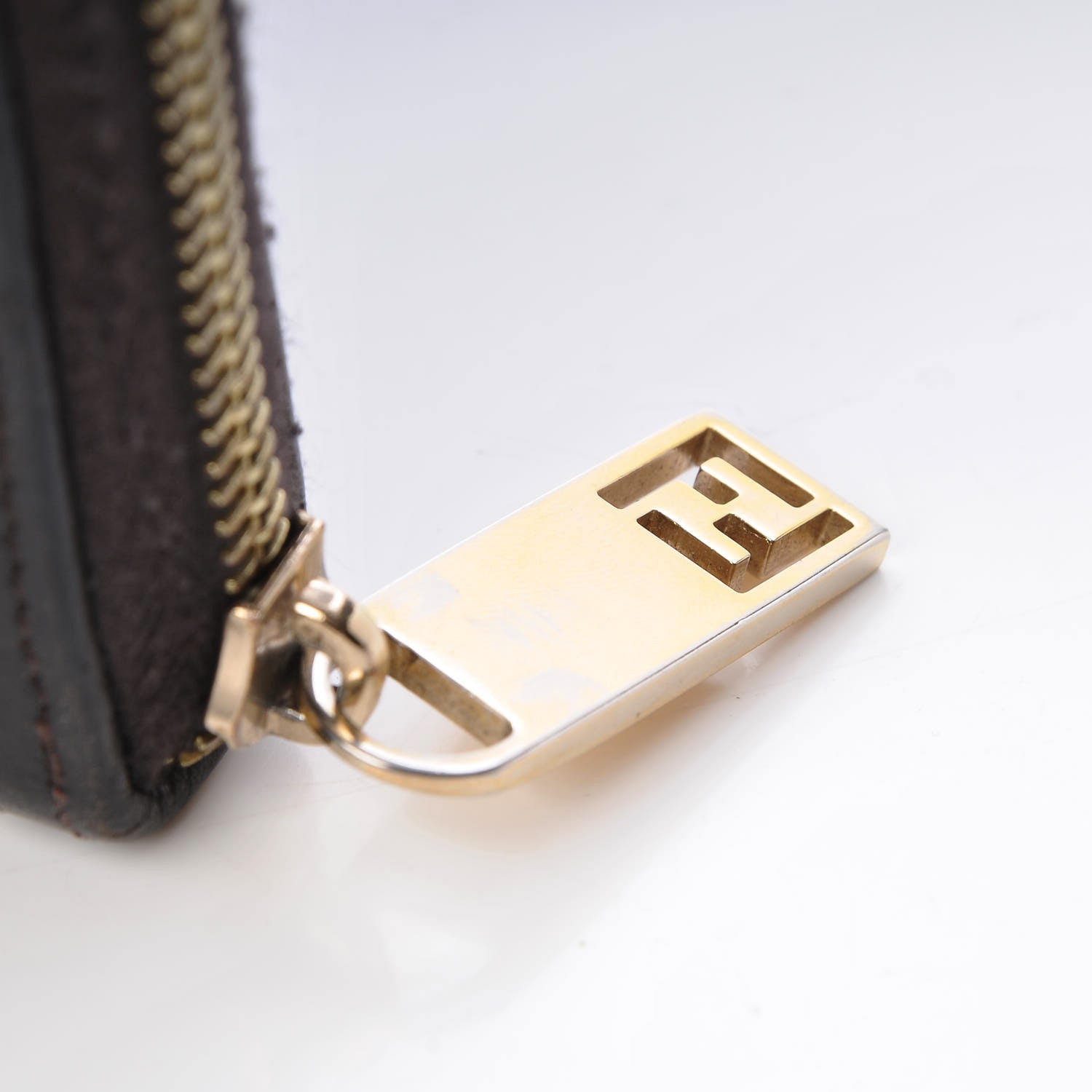 Fendi Zucca Zip Around Wallet Tobacco 15 of 19