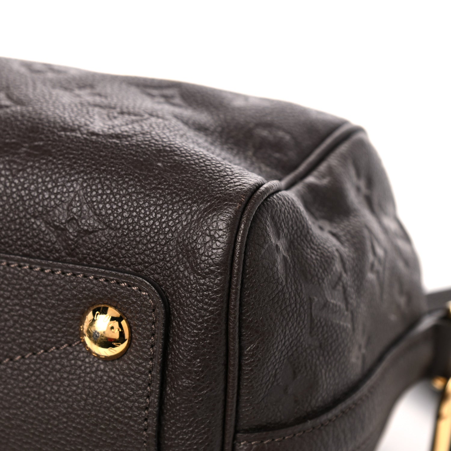 Louis Vuitton Empreinte Speedy Bandouliere 25 Chocolate 11 of 15