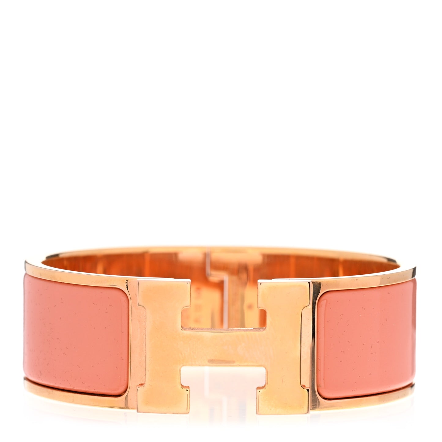 Enamel Wide Clic Clac H Bracelet PM Mango