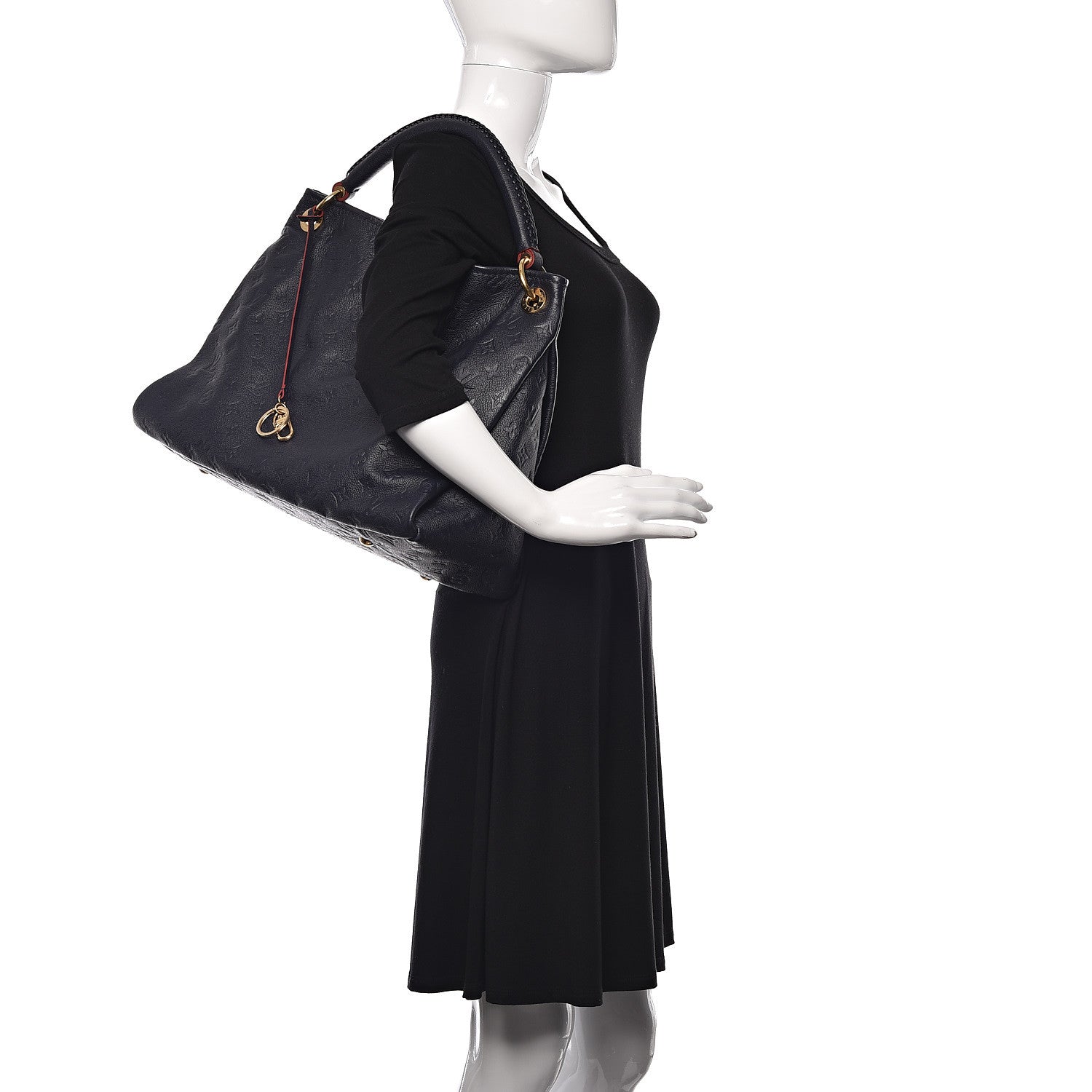 Louis Vuitton Empreinte Artsy MM Marine Rouge 2 of 9