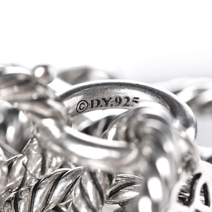 David Yurman Sterling Silver 12mm Large Oval Link Bracelet 3 of 4
