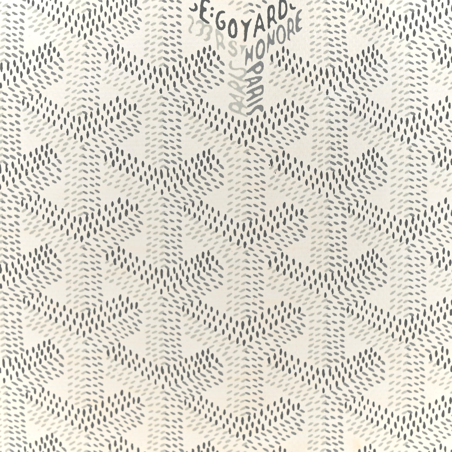 Goyardine Reversible Mini Anjou White