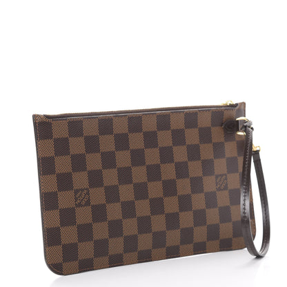 Louis Vuitton Damier Ebene Neverfull MM GM Pochette 2 of 9