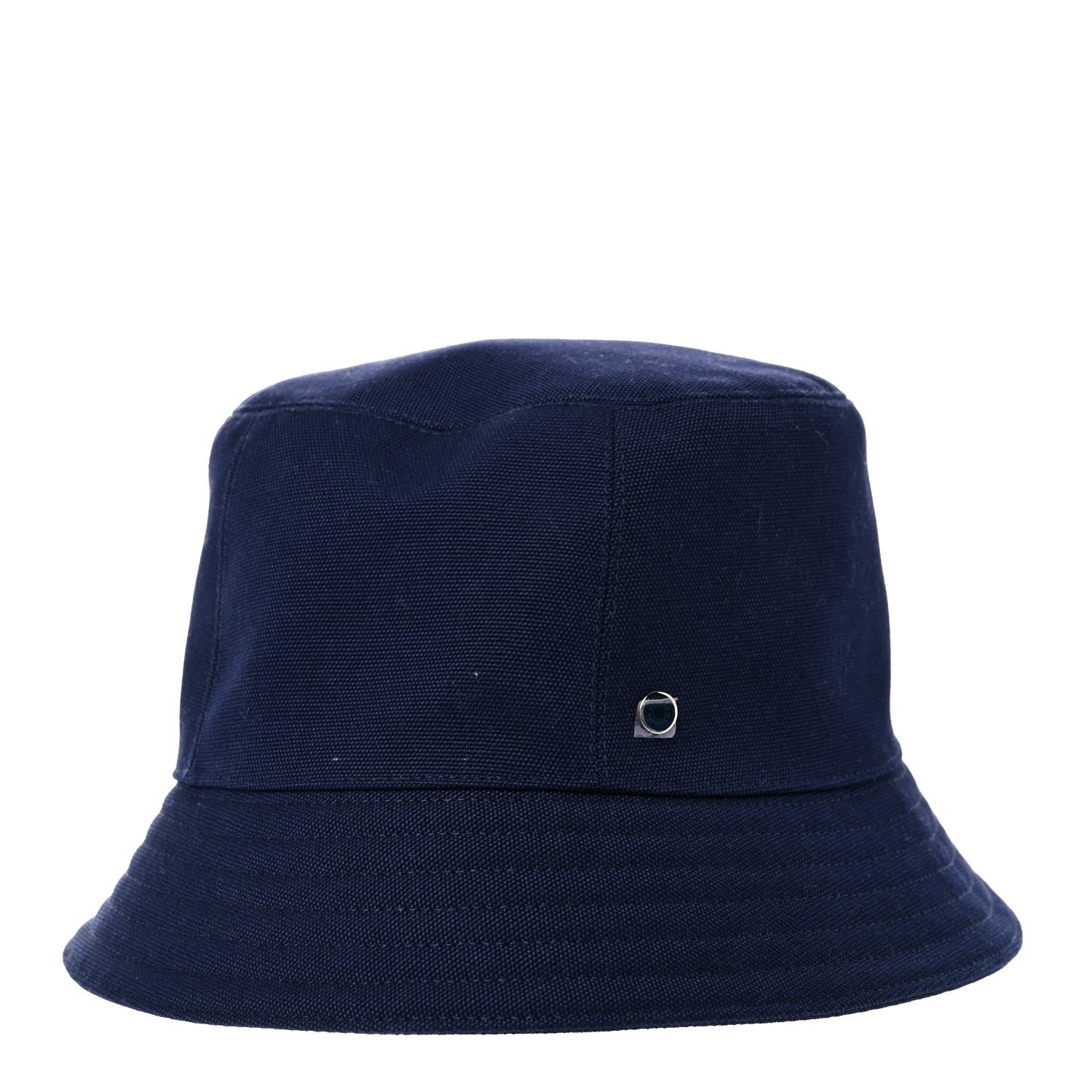 Hermes Cotton Canvas Eden Bucket Hat 56 Marine 4 of 8