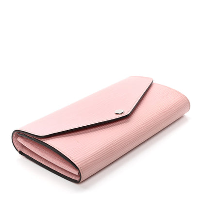 Louis Vuitton Epi Sarah Wallet NM Rose Ballerine 3 of 4