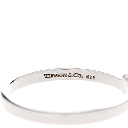 Tiffany Sterling Silver Paloma Picasso Heart Ring 56 7.5 4 of 7