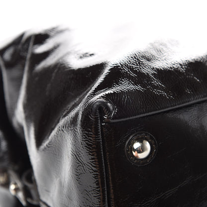 Saint Laurent Textured Patent Medium Easy Y Bag Brown 12 of 18