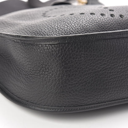 Hermes Taurillon Clemence Evelyne GM Black 9 of 11